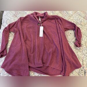 Dear Scarlett Button Cozy Cardigan – Mulberry Rose NWT XL